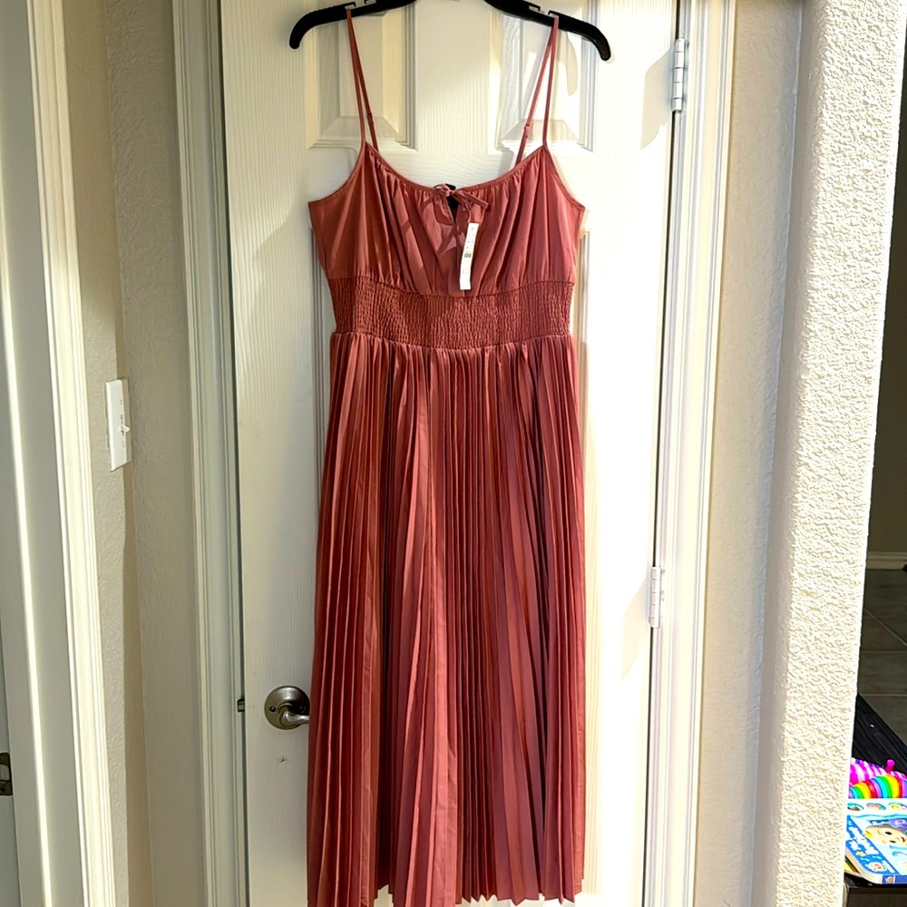 Brand New with Tags J Crew Pleated Peasant Dress!